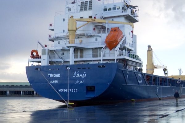 “Timgad”, le nouveau navire de marchandises