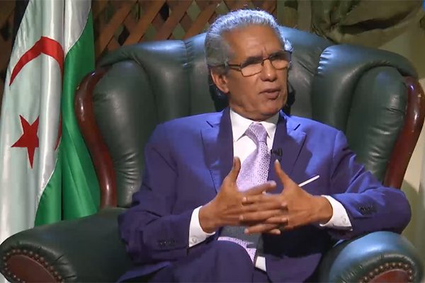 لقاء خاص: سالم ولد السالك “وزير الخارجية الصحراوي