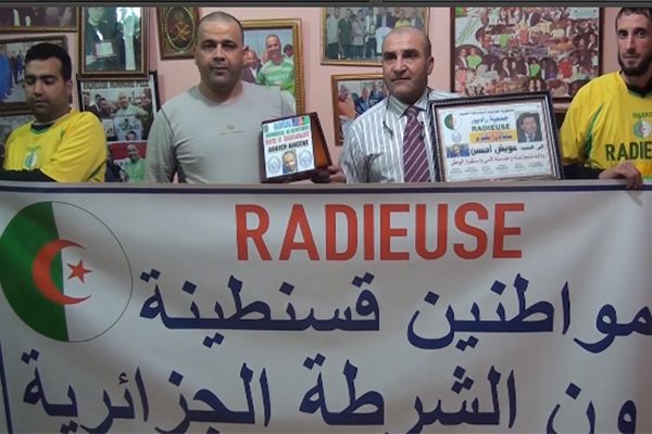 جمعية راديوز تكرم الشرطي البطل عويش أحسن بقسنطينة