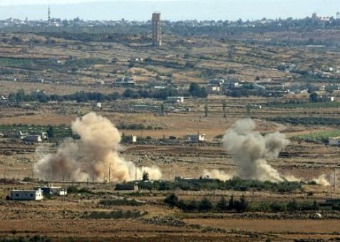 الجيش السوري يرد على غارات صهيونية