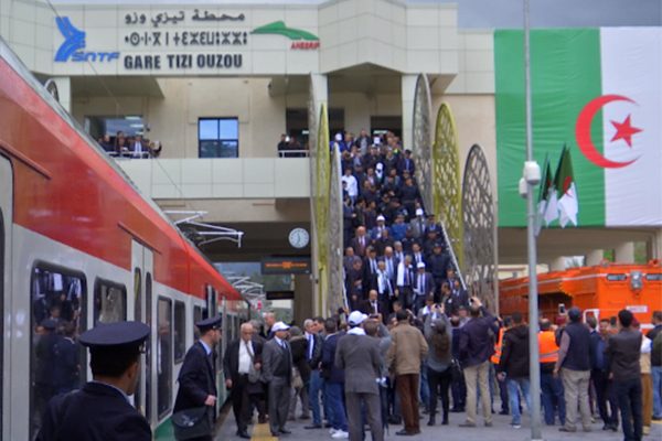 Transports : premier essai de train entre Alger et Tizi-Ouzou