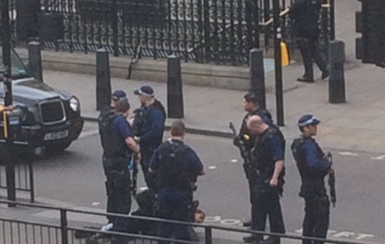 استنفار أمني وسط لندن واعتقال مسلح