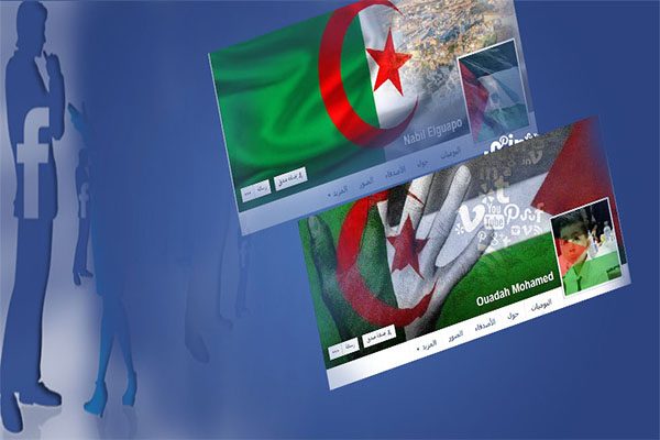 جزائريون يستبدلون العلم الفرنسي بالفلسطين على”الفايسبوك”