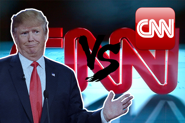 دونالد ترامب يقترح تسمية جديدة لشبكة “CNN” الإخبارية