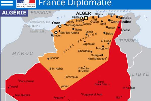 الجزائر تطلب رسميا من فرنسا بالكف عن تصنيفها “بلدا غير آمن”