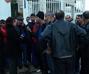احتجاج يشل ميناء الجزائر ومطالب بفتح تحقيق في حادث غرق سفينة “مرام”