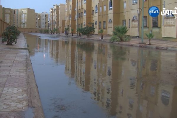 الأغواط: أحياء تغرق في أولى قطرات أمطار الخريف