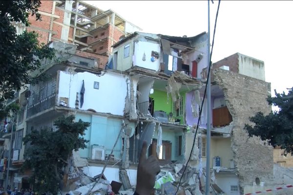Oran : Effondrement d’un bâtiment à Gambetta