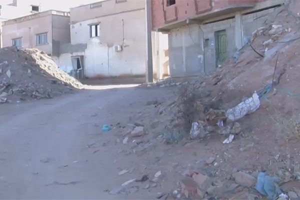 الأغواط: الردوم تحاصر حي 200 مسكن