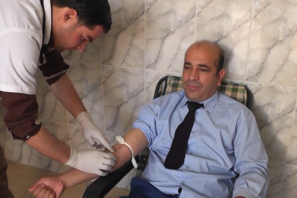 المسيلة: أمن دائرة اولاد سيدي إبراهيم يلبي نداء التبرع بالدم