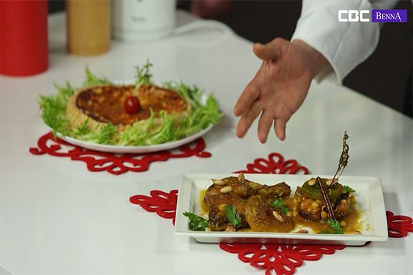 طاجين الدجاج بالفواكه الجافة والعسل والتوابل وكيش بالسوريمي مع الشيف بلعيد أونيسلي