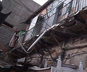 سقوط طابقين بعمارة بحي “كارطو” بوهران