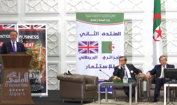 إنطلاق أشغال منتدى الأعمال الجزائري البريطاني في غياب الوزير الأول