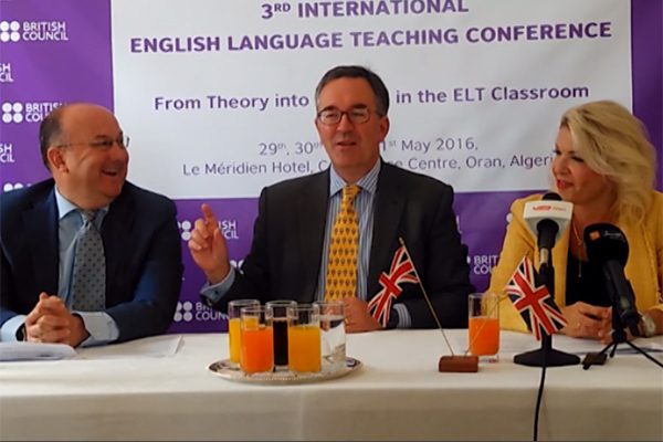سفير بريطانيا يعلن عن مشاركة 1500 أستاذ و 65 خبير في مؤتمر وهران