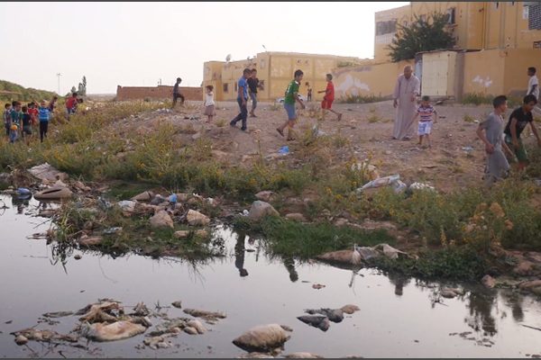 الأغواط: مدينة أفلو تغرق في المياه القذرة