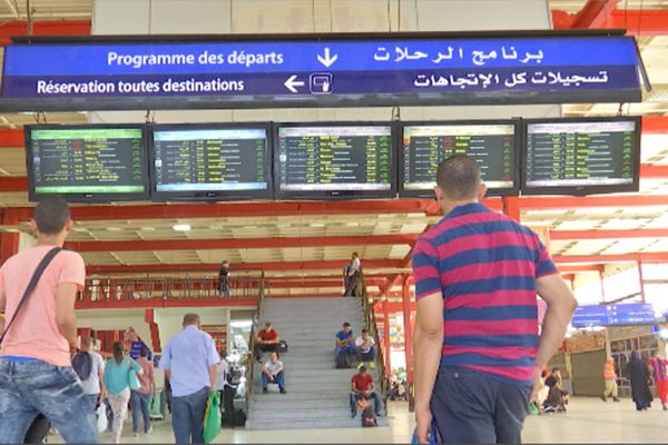 محطة الخروبة بالعاصمة تستعد لاستقبال قرابة 30 ألف مسافر