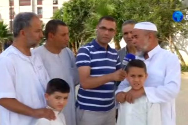الجزائر: أجواء العيد من أمام مسجد الفلاح بدار العافية