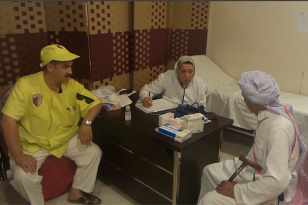 1000 تدخل طبي منذ وصول الحجاج الجزائريين إلى المدينة المنورة