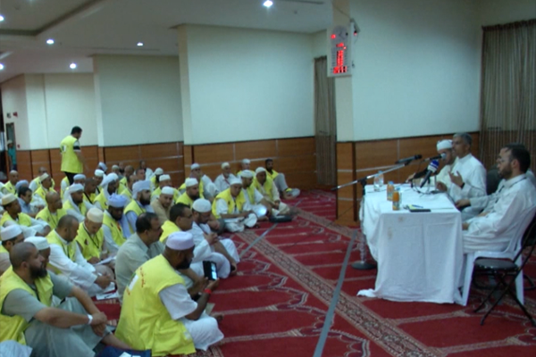 حج 2016: اجتماع تنظيمي للبعثة الدينية قبل انطلاق مناسك الحج
