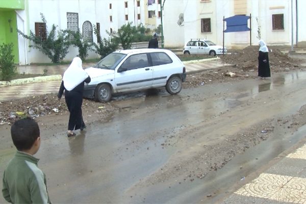 خنشلة: الفيضانات تغمر حي الفجر والمستقبل وقاطنوها ناقمون