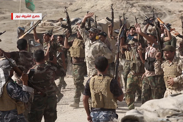 الشروق ترافق الحشد الشعبي العراقي إلى خطوط التماس مع داعش