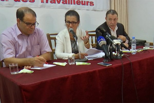 Gréve des syndicats: Louisa Hanoune défend les grévistes