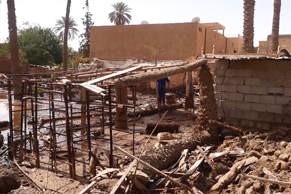 الأغواط: العائلات المتضررة من الفيضانات تنتظر تكفل السلطات