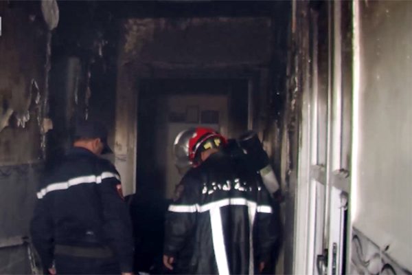 سيدي بلعباس: خسائر مادية معتبرة في حريق المستشفى الجامعي