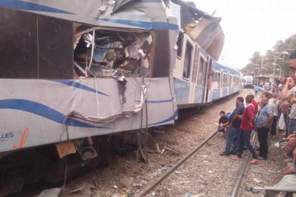 بجاية: إصطدام قطار للمسافرين بجرافة بتيمزيرت