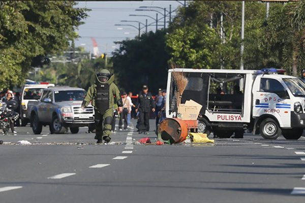 العثور على قنبلة قرب السفارة الأميركية في الفيليبين