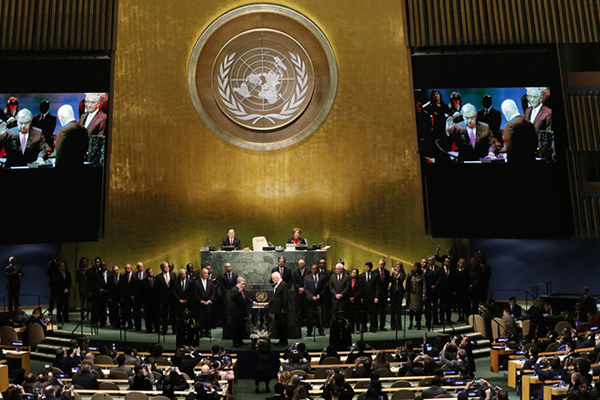 ترامب منتقدا: “الأمم المتحدة تخلق  المشاكل لا تحلها”!