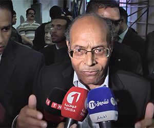 المنصف المرزوقي المرشح للانتخابات الرئاسية التونسية